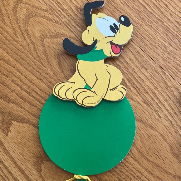 Vintage Dolly Disney Babies with Balloons Nursery Chipboard Wall Decor - Picture 2 of 16